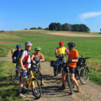 Sportlich unterwegs mit dem ADFC auf einer geführten Tour über den Knüll. Foto: nh