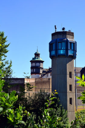 Treppenturm und Wachturm am Großen Wallgraben. Foto: Schmidtkunz