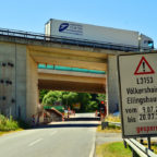 A7-Brückenbau über die L3153 zwischen Völkershain und Ellingshausen. Foto: Schmidtkunz