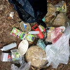 Illegale Müllablagerung überwiegend aus Kleintierhaltung. Foto: nh