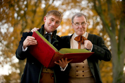 Stefan Becker und Carlos Ghiradelli verkörpern die Grimms. Foto: nh