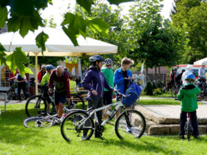 Die Tour de Chattengau ist als Radspaß für die ganze Familie konzipiert. Foto: nh