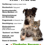 Plakat zum Fest im Tierheim