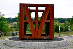 Ortseingang Fachwerkstadt Melsungen. Foto: Schmidtkunz