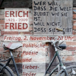 Plakat zum Vortrag mit Dr. Werner Seibel im Alten Pfarrhaus Wernswig. Repro: nh