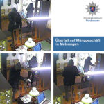 Öffentlichkeitsfahndung zu dem Überfall auf ein Münzkontor in Melsungen. Foto: Polizei 