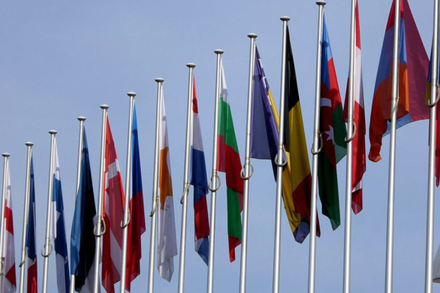 Flaggen der Europäischen Union. Foto: pixabay