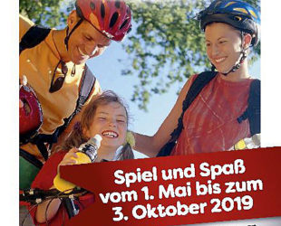 Titelausschnitt aus der Radspaß-Broschüre 2019. Repro: nh