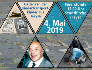 Einladung zur Verlegung der Stolpersteine. Repro: nh