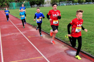 Der 11-jährige Linus Schopf verbesserte sich im 800m-Finale auf 2:38,44 min. und holte sich damit souverän den Titel in der M12. Foto: nh