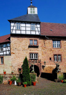 Das Schloss Hirschgarten ist erstmals Veranstaltungsort im Kultursommer Nordhessen. Foto: nh