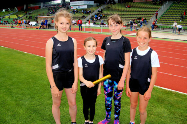 Anne Eckhardt, Klara Dithmar, Chenoa Schwarzlose, Sophia Fröhlich. Foto: Bernd Feldmann