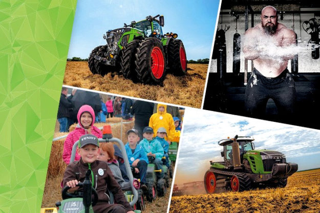 Das Kult-Event ist wieder am Start: Der FENDT-Feldabend lockt mit Technik-Vorführungen, Kinderspielen und mehr. Collage: nh