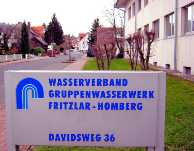 Gruppenwasserwerk Fritzlar Homberg. Foto: Gerald Schmidtkunz