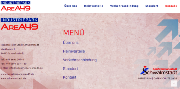 Der Magistrat hofft auf Kontakte aus Handel Handwerk, Gewerbe oder Industrie. Screenshot: SEK-News, 14.11.2019 