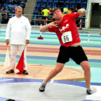 Mit starken 16,06 m kam der 14-jährige Luis Andre in Halle zum ersten Mal über die 16m-Marke. Foto: nh