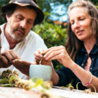 Bettina Hauenschild und Otto Kukla vom Schloss Hirschgarten. Foto: Jonathan Linker