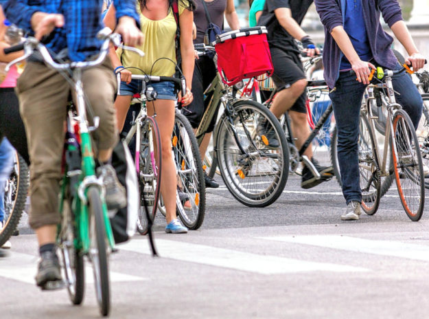 Zu einer klimafreundlichen Mobilität gehört ein deutlich zunehmender Radverkehr, sagen die Grünen. Foto: nh