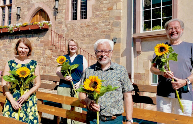 Das neue Vorstandsteam (v.li.): Dr. Christina Starke, Mariah Weidner, Axel Jäger, Reinhold Albert. Foto: nh