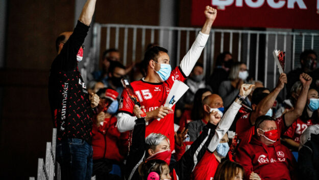 Bis zu 1.000 Fans sind zum Heimspiel der MT Melsungen zugelassen. Tickets dafür können heute noch online geordert werden. Foto: Alibek Käsler