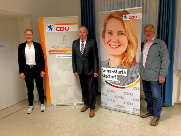 Anna-Maria Bischof, Klaus Wagner und Dieter Groß (v.li.). Foto: CDU Oberaula