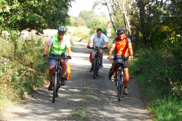 Zur großen MTB-Runde entlang der Nentershäuser Gemarkungsperippherie lädt der ADFC für diesen Sonntag ein. Foto: Ulrich Wüstenhagen