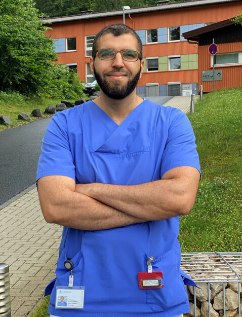 Ibrahim Ibrahim, Oberarzt für Unfallchirurgie und Orthopädie am Asklepios Klinikum Schwalmstadt. Foto: Asklepios