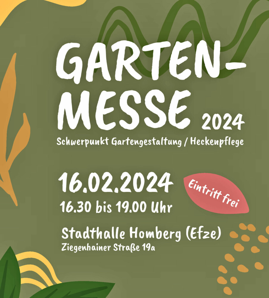 Gartenmesse Posterausschnitt SEKNews OnlineZeitung für den