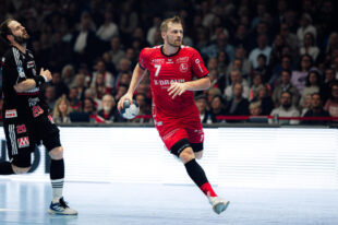 Schlechte Nachrichten für die MT Melsungen: Linksaußen David Mandic hat sich an der rechten Hand verletzt und wird dem Handball-Bundesligisten länger fehlen. Foto: Alibek Käsler