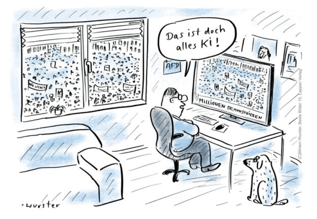 Cartoon: Miriam Wurster © Lappan Verlag 2024