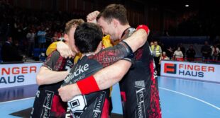 Die MT Melsungen bestreitet am Dienstag, 22. April, das Viertelfinal-Hinspiel gegen den spanischen Klub Bidasoa Irun in eigener Halle. Anwurf ist 18.45 Uhr. Der Vorverkauf startet am Freitag, 4. April, um 10 Uhr. Foto: Alibek Käsler