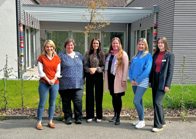 Von links: Wiebke Knell, Sabine Feisel, Christin Ziegler, Dr. Daniela Sommer, Inga Fennel und Josephin Baumann. Foto: Daniela Landgrebe | Kreisverwaltung Schwalm-Eder