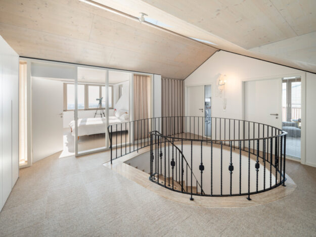 Blick in die Dachgeschosswohnung. Foto: Katharina Jäger | Fotographische Werkstatt