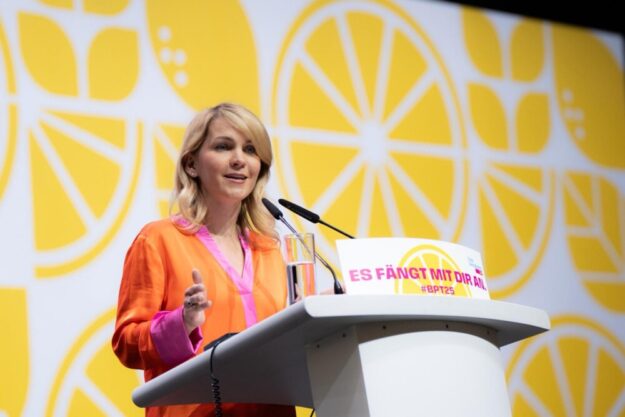 Wiebke Knell aus Neukirchen wurde voriges Wochenende in Berlin erneut in den FDP Bundesvorstand gewählt. Foto: N.N. | pm, FDP