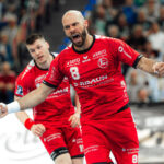 Die MT Melsungen hat einen wichtigen Sieg im Titelrennen gefeiert. Im Spitzenspiel bei der TSV Hannover-Burgdorf gewannen die Nordhessen 29:23 (14:15). Foto: Alibek Käsler