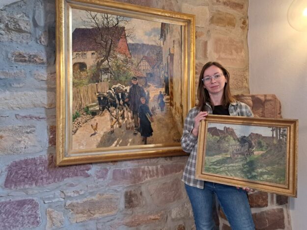 Bild von der Eröffnung der neuen Ausstellung »LandLeben«. Foto: N.N. | pm, Malerstübchen Willingshausen