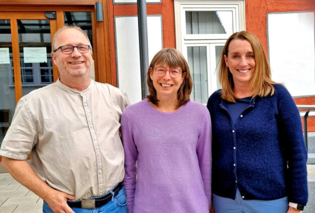 Der Ziegenhainer SPD Ortsvorstand: Burkhard Walz, Tanja Zülch und Adriana Reitz. Foto: N.N. | pm, Adriana Reitz