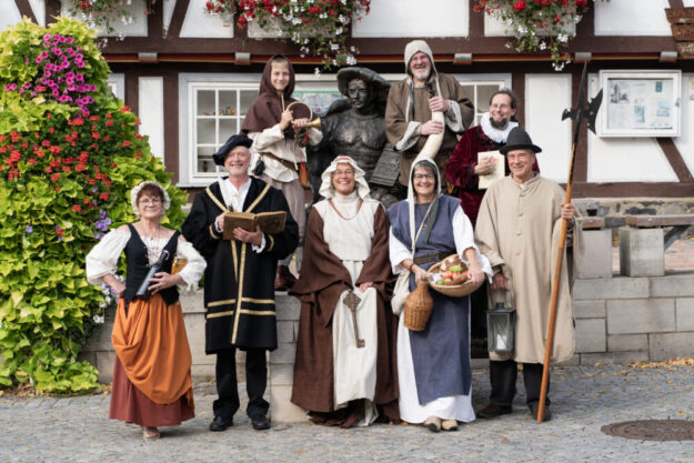 Die Homberger Stadtführer freuen sich auf ihre Teilnahme am Cittaslow Abendmarkt im nordrhein-westfälischen Lüdinghausen. Foto: Irina Hinzdorf