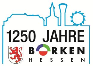 2025 ist für die Großgemeinde Borken (Hessen) ein ganz besonderes Jubiläumsjahr. Grafik: N.N. | pm, Stadt Borken (Hessen)