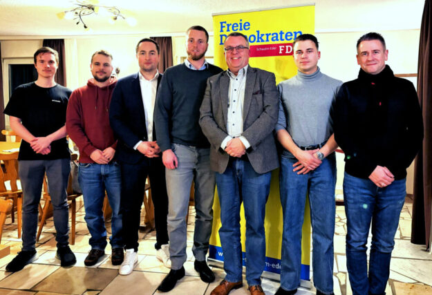 Der neue Vorstand sieht sich mit seinen Plänen für die Gudensberger Kommunalpolitik gut aufgestellt. Foto: N.N. | FDP Chattengau