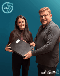 Marc Liebermann hat die Führung der CDU Schwarzenborn an Christin Ziegler, MdL, übergeben. Foto: N.N. | CDU Wahlkreisbüro Fritzlar