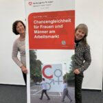 Bärbel Kesper (li.) und Kerstin Wickert-Strippel sind bei der Korbacher Arbeitsagentur als Beauftragten für Chancengleichheit am Arbeitsplatz im Einsatz. Foto: N.N. | Agentur für Arbeit Korbach