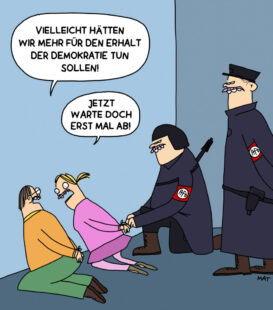 Cartoon: Piero Masztalerz | © Lappan Verlag 2025