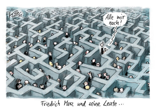 Cartoon: Klaus Stuttmann | Caricatura, Kassel