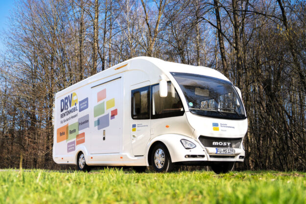 Das Beratungsmobil der Deutschen Rentenversicherung. Foto: N.N. | pm, DRV Hessen