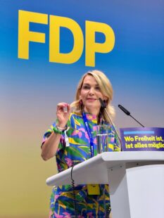 Erneut im Bundesvorstand der FDP will Wiebke Knell den liberalen Neuaufbruch vorantreiben. Foto: N.N. | FDP Bundesvorstand