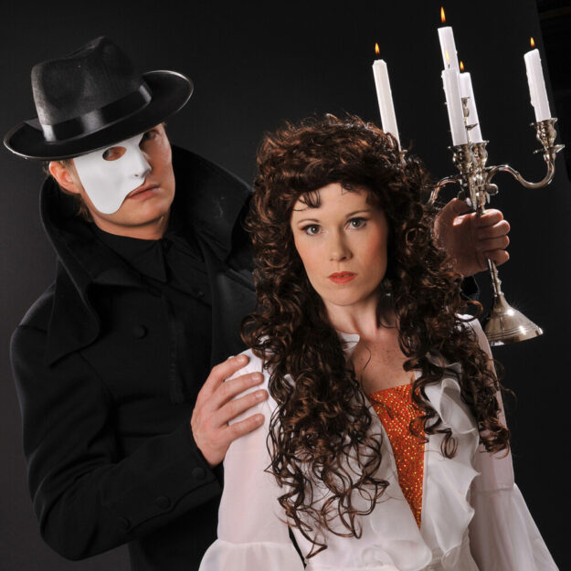 Jessica Maletzky und Tillmann Winkler in »Phantom der Oper« Foto: N. N. | M&M Events